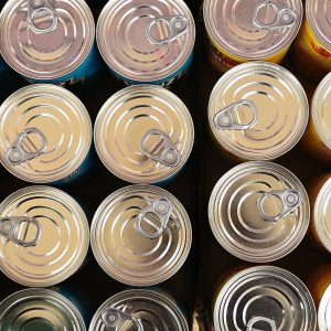 canned food lids