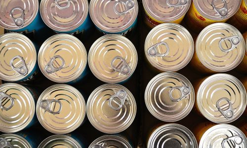 canned food lids