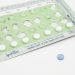 sheet of oral contraceptive pills