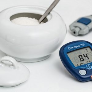 sugar and blood glucose reader
