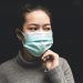woman wearing surgical mask