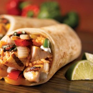 picture of chicken fajitas