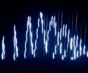 digital image of light waves