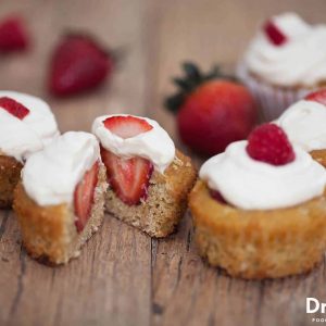 strawberry shortcake cupcakes