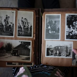 memory book of old pictures