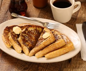 plate of french toast