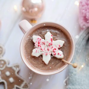 peppermint hot chocolate