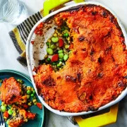 Cottage Pie with Sweet Potato Mash